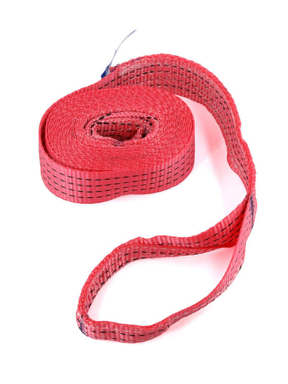 Трос буксировочный лента (5 м 5 т.) петля/петля (пакет) 