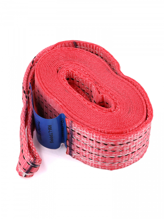 Трос буксировочный лента (5 м 5 т.) петля/петля (пакет) 