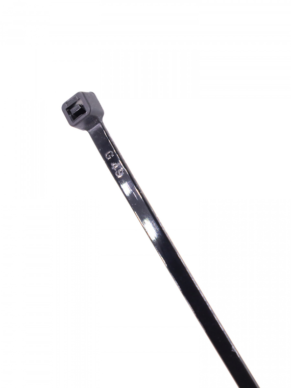 Стяжка нейлоновая (хомут нейлон) 250х3,6мм, черная (100 шт/уп) 