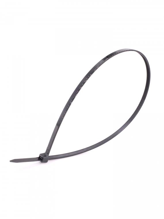 Стяжка нейлоновая (хомут нейлон) 400х4,8мм, черная (100 шт/уп) 