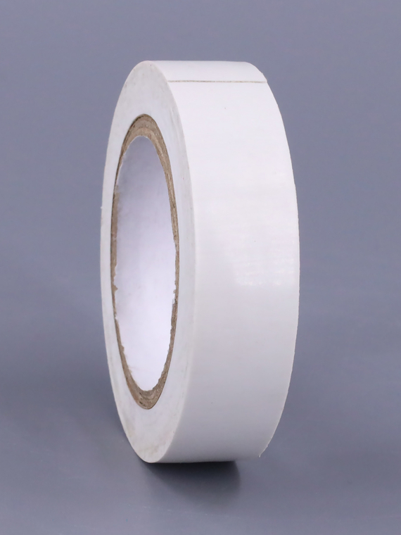 Изолента 15 мм х 10 м, цв. белая Профессиональная 