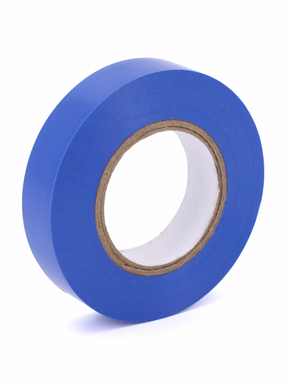 Изолента 15 мм х 20 м, цв. синяя Профессиональная 