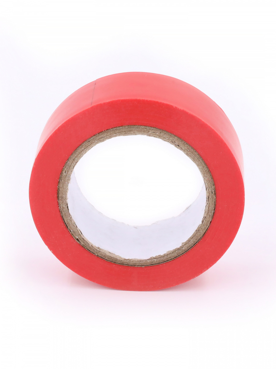 Изолента 19 мм х 10 м, цв. красная Профессиональная 