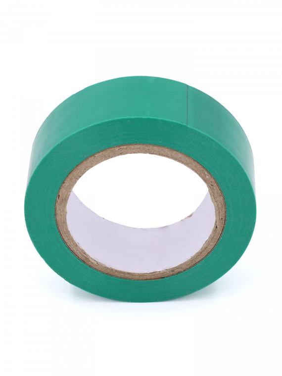 Изолента 19 мм х 10 м, цв. зеленая Профессиональная 