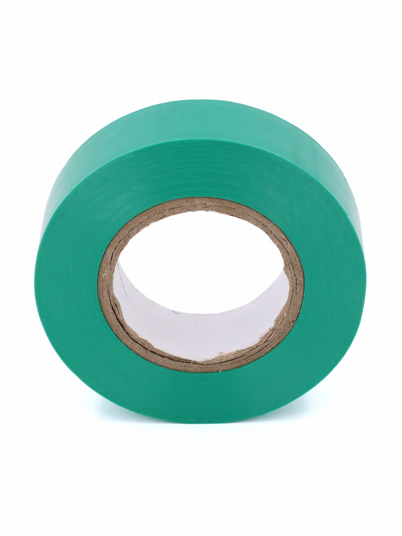 Изолента 19 мм х 20 м, цв. зеленая Профессиональная 