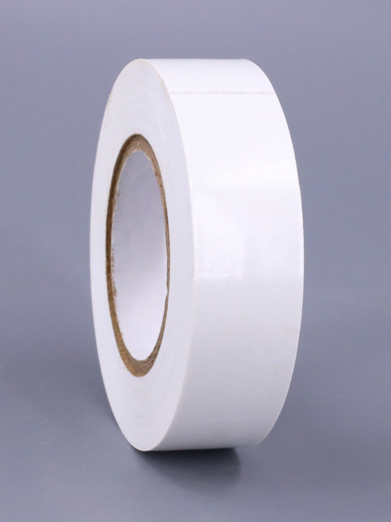 Изолента 19 мм х 20 м, цв. белая Профессиональная 