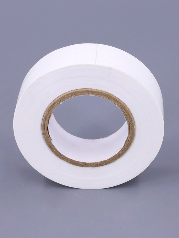 Изолента 19 мм х 20 м, цв. белая Профессиональная 