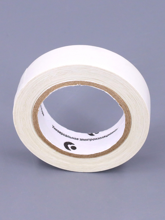 Изолента 15 мм х 10 м, цв. белая 