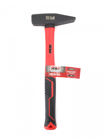 Молоток слесарный 500 г, с фиберглассовой рукояткой 