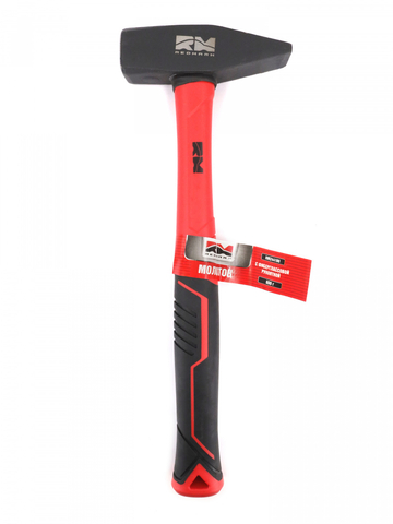 Молоток слесарный 800 г, с фиберглассовой рукояткой 