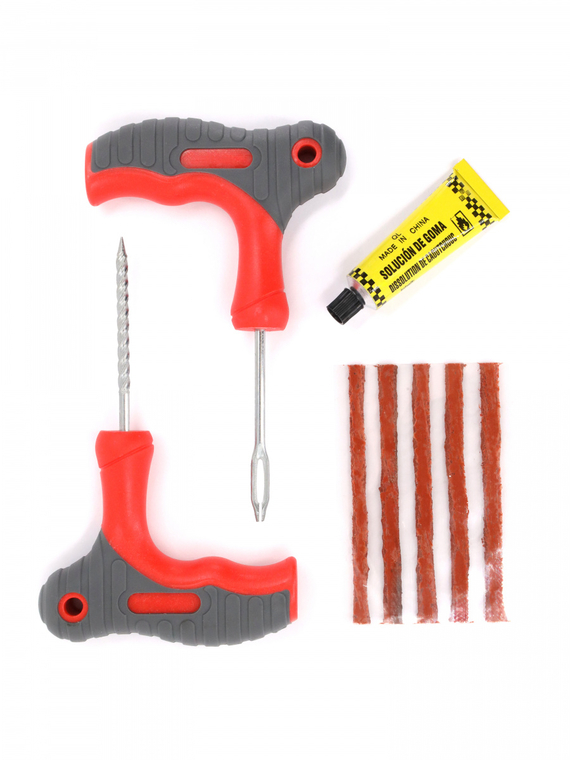 Набор для ремонта бескамерных шин (8 предметов) 