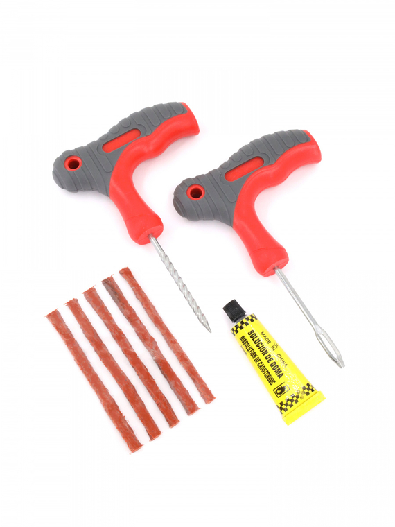 Набор для ремонта бескамерных шин (8 предметов) 